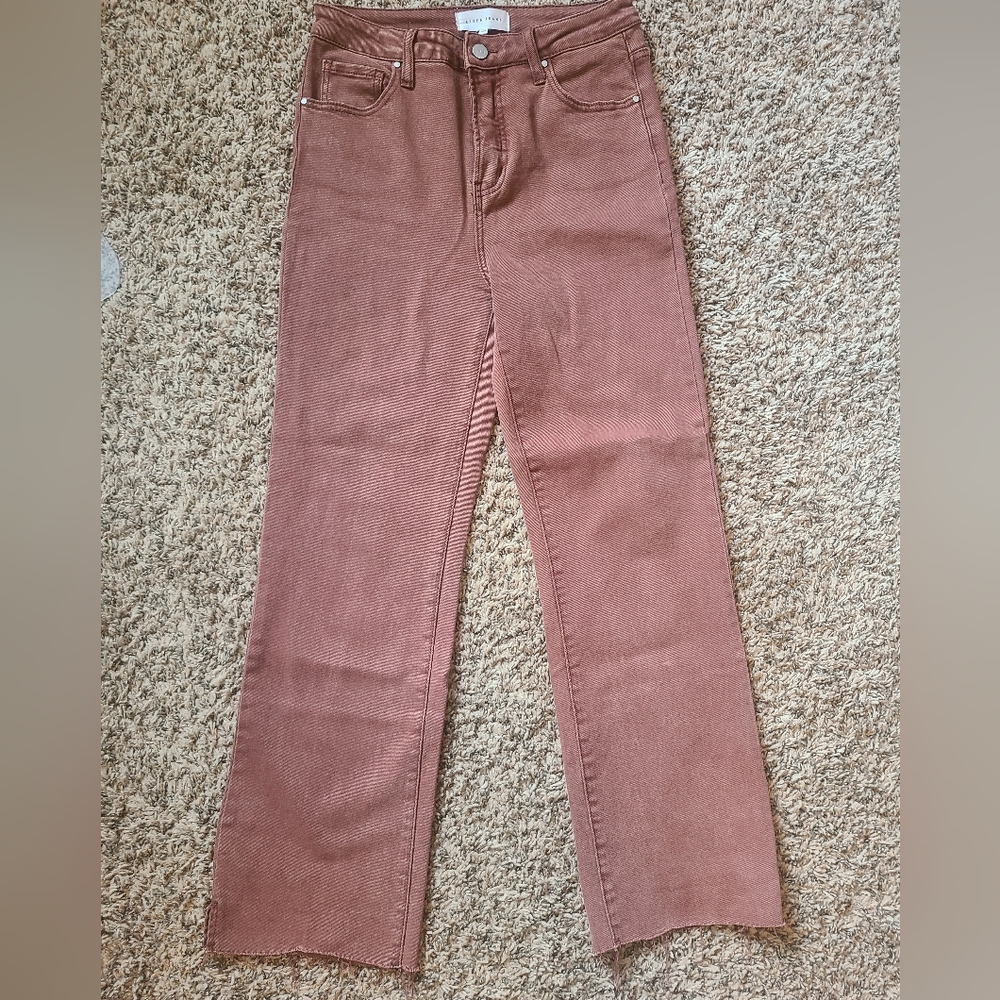 Brown straight leg jeans from willows. Size 9 / 29